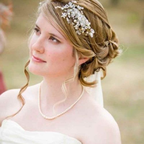 Wedding Hairstyles For Medium Length Straight Hair (Photo 11 of 15)