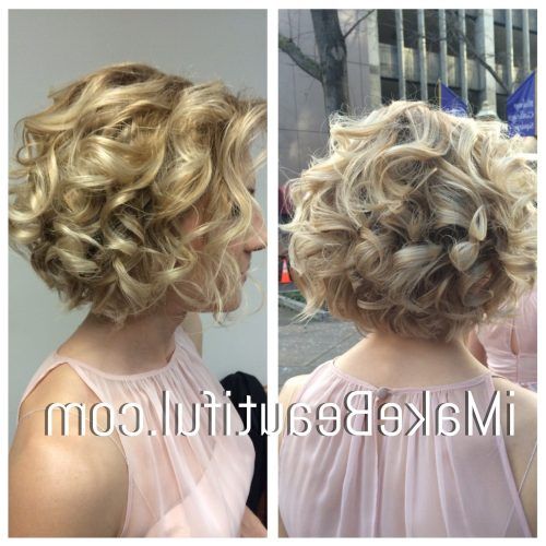 Short Spiral Waves Hairstyles For Brides (Photo 1 of 20)