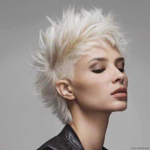 Spiked Blonde Mohawk Hairstyles (Photo 3 of 20)