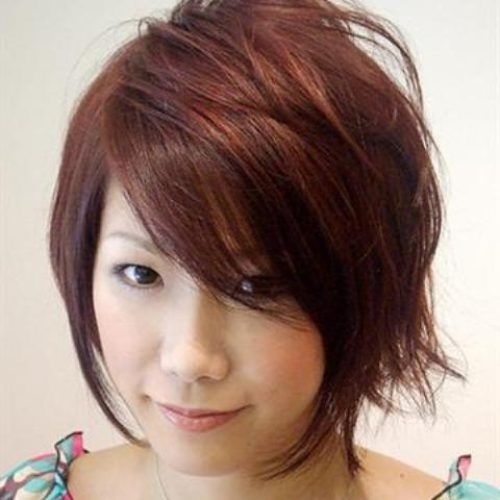 Short Hairstyles For Asian Round Face (Photo 11 of 20)