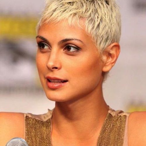 Short Blonde Pixie Haircuts (Photo 13 of 20)