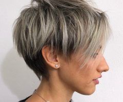 20 Collection of Short and Choppy Graduated Pixie Haircuts