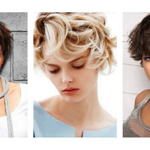 Short Chopped Haircuts With Bangs (Photo 18 of 20)