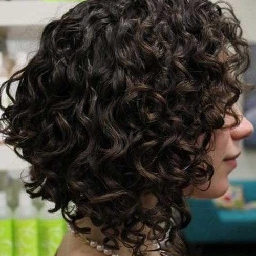 Short Curly Inverted Bob Hairstyles (Photo 2 of 15)