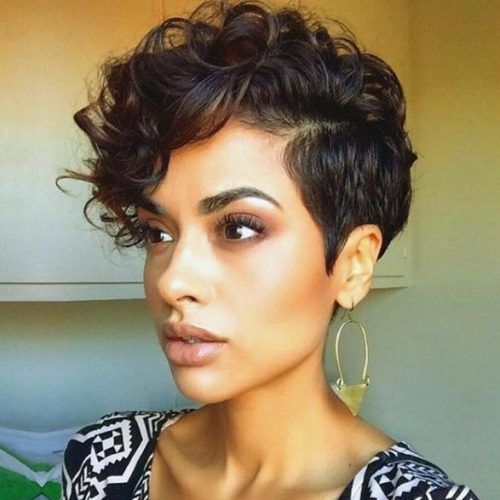 Short Pixie Haircuts For Curly Hair (Photo 3 of 20)