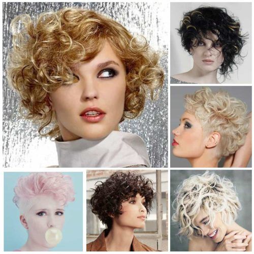 Pixie Haircuts With Large Curls (Photo 8 of 20)