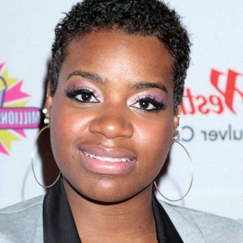 Short Haircuts For Black Women With Round Faces (Photo 8 of 15)