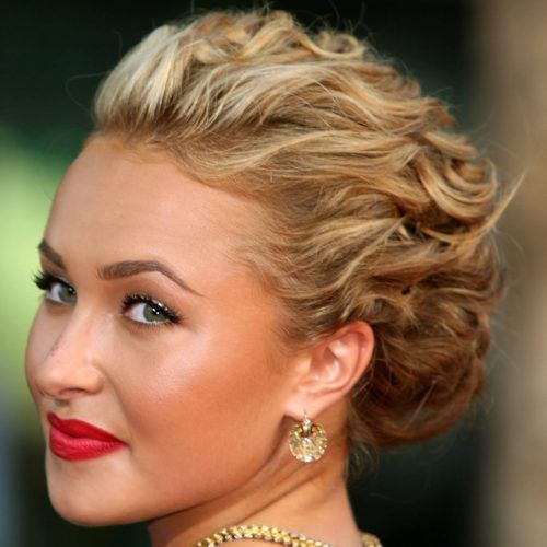 Curly Updo Hairstyles (Photo 8 of 15)