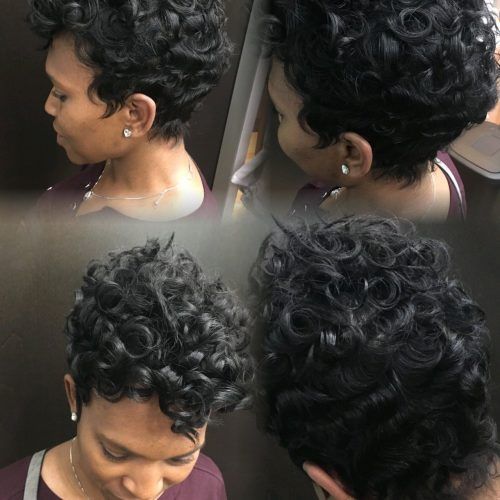 Short Pixie Haircuts With Relaxed Curls (Photo 1 of 20)