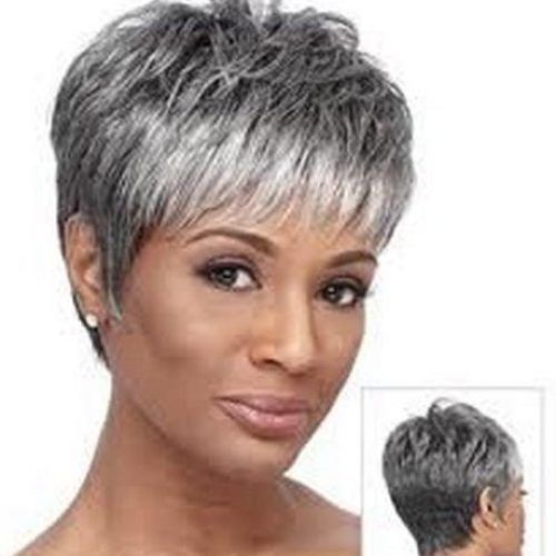 Short Hairstyles For Salt And Pepper Hair (Photo 14 of 20)