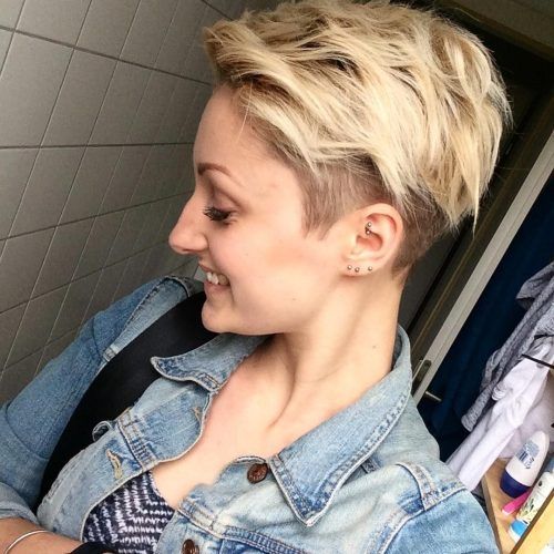 Tousled Pixie Hairstyles With Undercut (Photo 2 of 20)