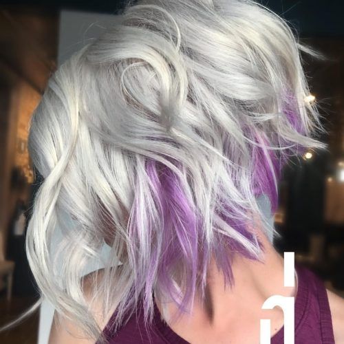 Blonde Bob Hairstyles With Lavender Tint (Photo 3 of 20)