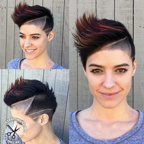 Heartbeat Babe Mohawk Hairstyles (Photo 15 of 20)