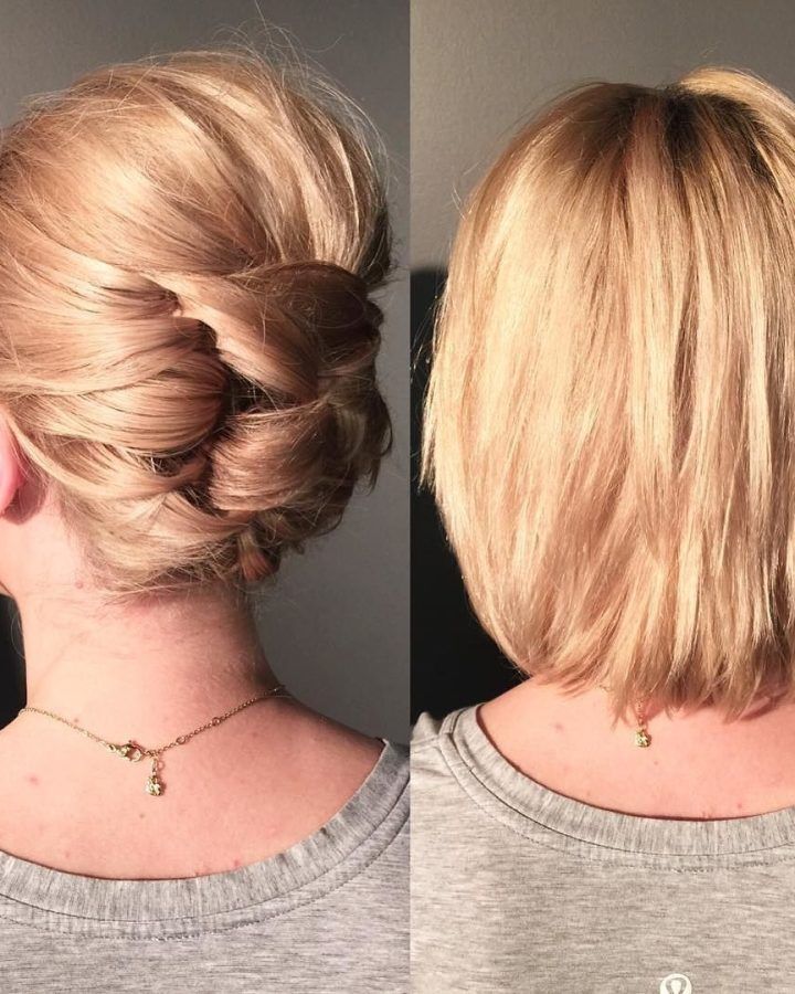 2024 Latest Wedding Hairstyles for Short Hair Updos