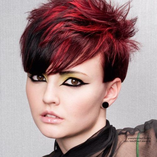 Edgy Red Hairstyles (Photo 14 of 20)