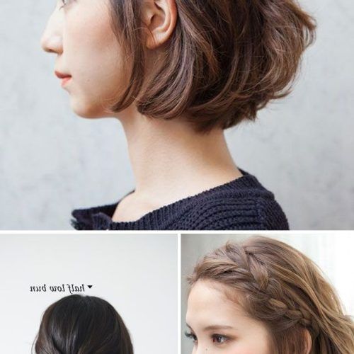 Super Easy Updos For Short Hair (Photo 6 of 15)