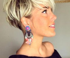 20 Collection of Undercut Blonde Pixie Hairstyles with Dark Roots