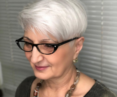 20 Best Collection of Gray Pixie Haircuts for Older Women