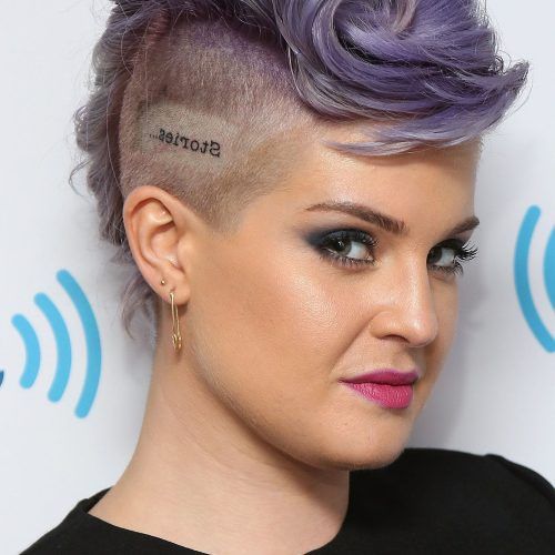 Lavender Ombre Mohawk Hairstyles (Photo 9 of 20)
