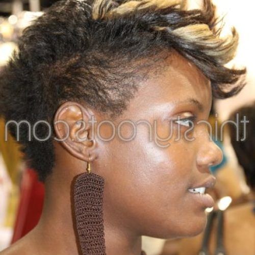 Short Haircuts For Black Women With Fine Hair (Photo 1 of 20)