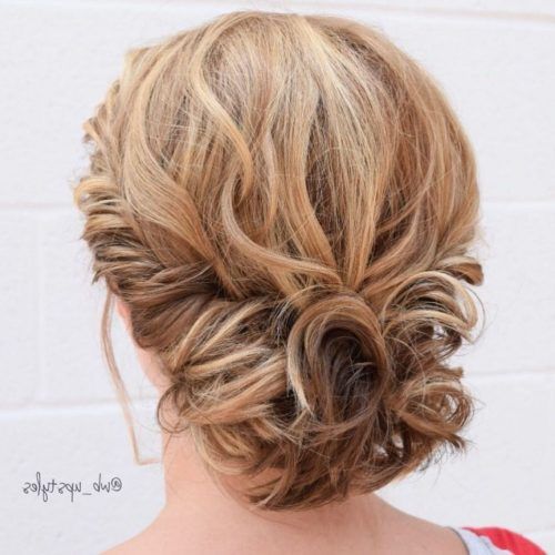 Airy Curly Updos For Wedding (Photo 2 of 20)