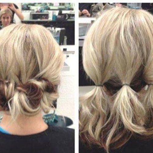 Updo Short Hairstyles (Photo 6 of 20)