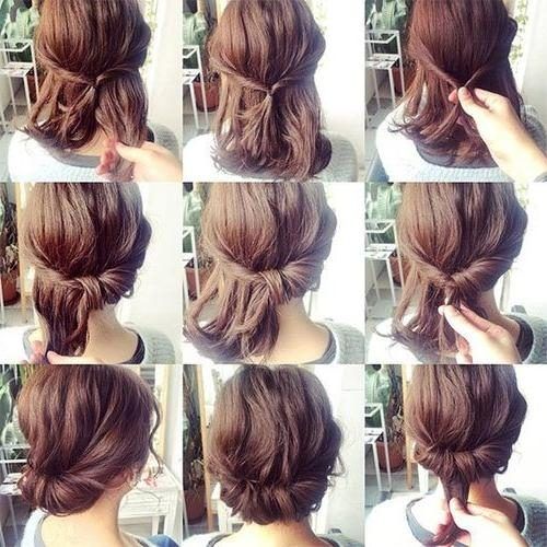 Updo Short Hairstyles (Photo 11 of 20)