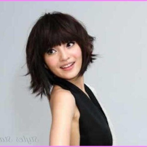 Asian Haircuts For Round Face (Photo 18 of 20)