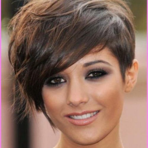 Trendy Short Haircuts For Round Faces (Photo 20 of 20)