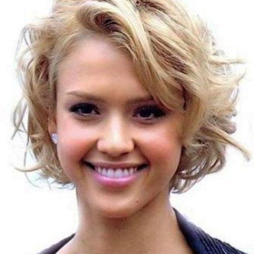 Short Haircuts For Curly Hair And Round Face (Photo 8 of 20)