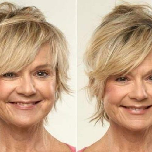 Short Haircuts For Fine Hair And Square Face (Photo 6 of 15)
