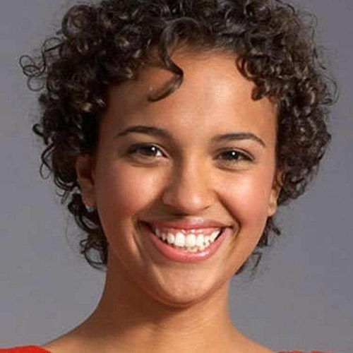 Short Haircuts For Naturally Curly Black Hair (Photo 17 of 20)