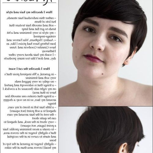 Pixie Haircuts For Round Face Shape (Photo 7 of 20)