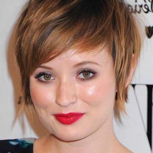 Super Short Hairstyles For Round Faces (Photo 8 of 15)