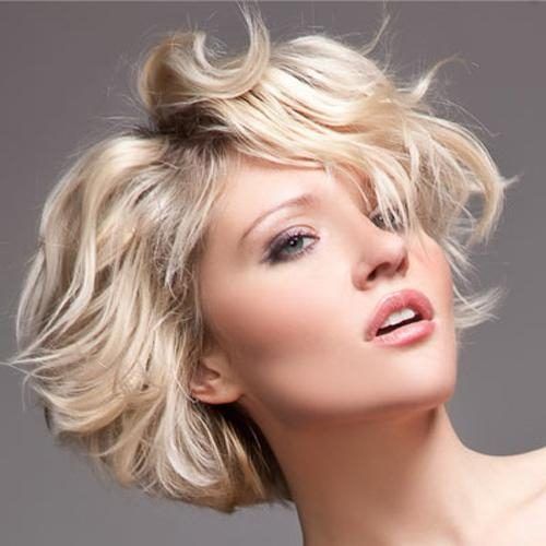 Short Haircuts For Wavy Thick Hair (Photo 14 of 20)