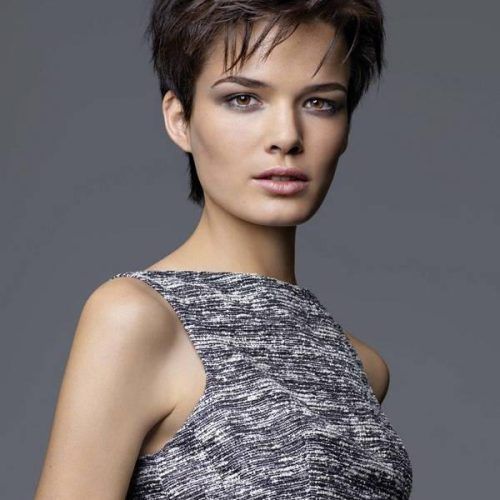 Short Hairstyles For Oval Face Thick Hair (Photo 20 of 20)