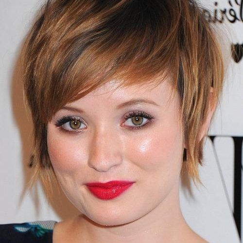 Short Hairstyles For Thin Hair And Round Faces (Photo 11 of 20)