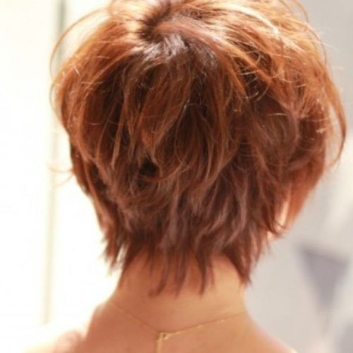 Styled Back Top Hair For Stylish Short Hairstyles (Photo 13 of 20)
