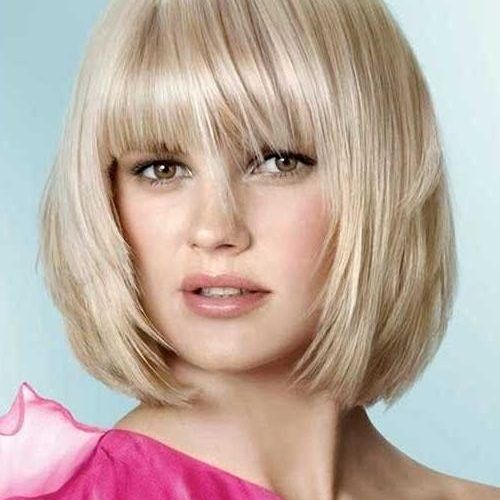 Short Layered Bob Hairstyles For Round Faces (Photo 15 of 15)