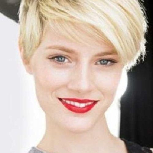 Short Blonde Pixie Haircuts (Photo 6 of 20)