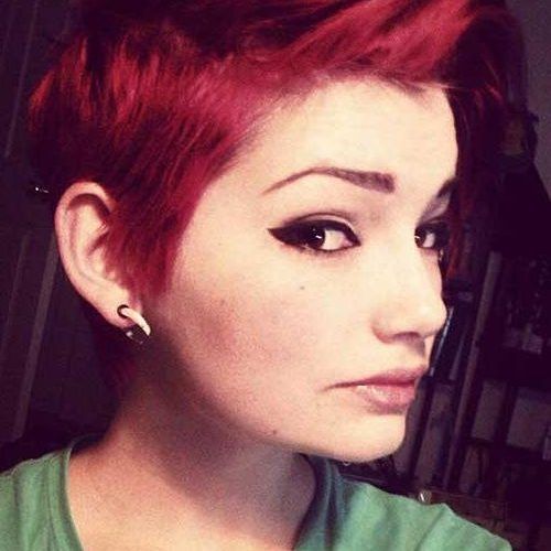 Red Pixie Haircuts (Photo 11 of 20)