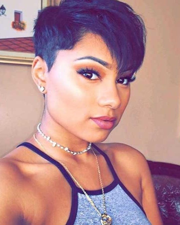 20 Best Collection of Pixie Haircuts for Black Women