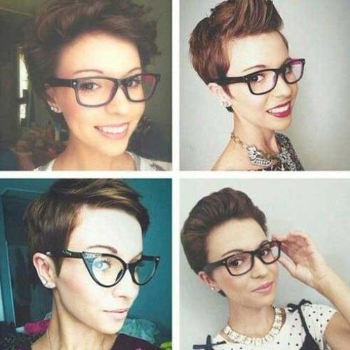 Pixie Haircuts With Glasses (Photo 3 of 20)