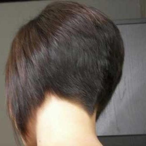 Short Inverted Bob Haircut Back View (Photo 6 of 15)