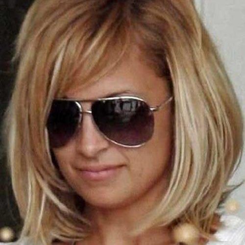 Nicole Richie Shoulder Length Bob Hairstyles (Photo 6 of 15)
