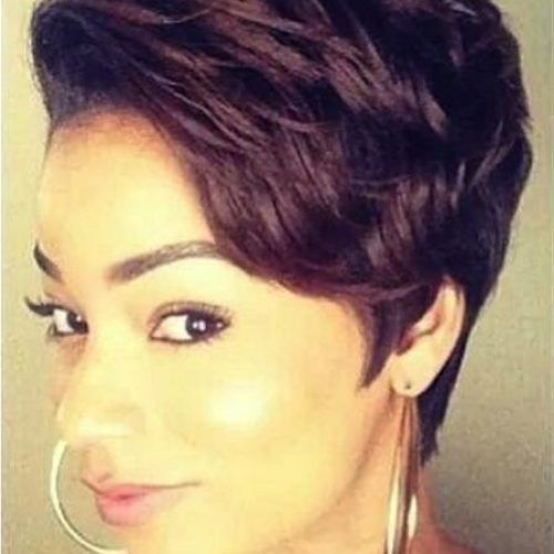 Soft Short Hairstyles For Black Women (Photo 10 of 20)