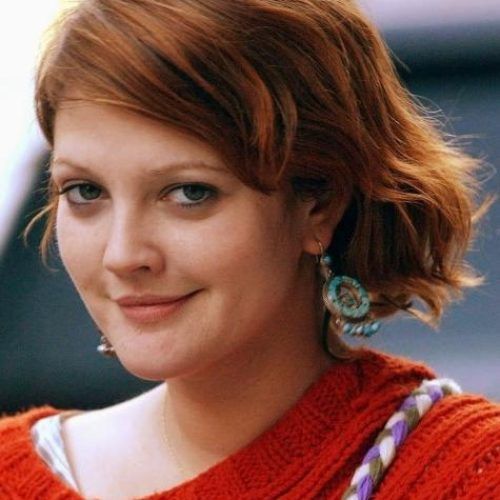 Drew Barrymore Short Hairstyles (Photo 19 of 20)