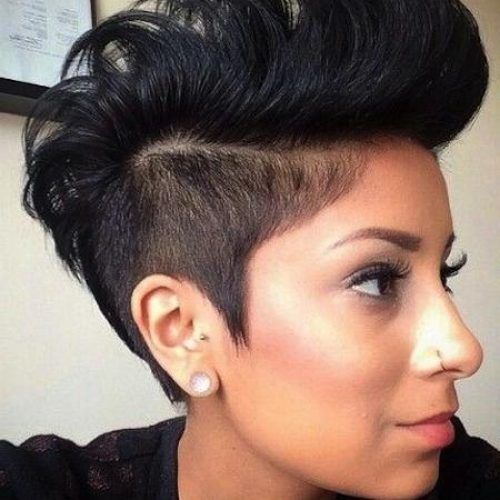Short Haircuts With Shaved Side (Photo 18 of 20)