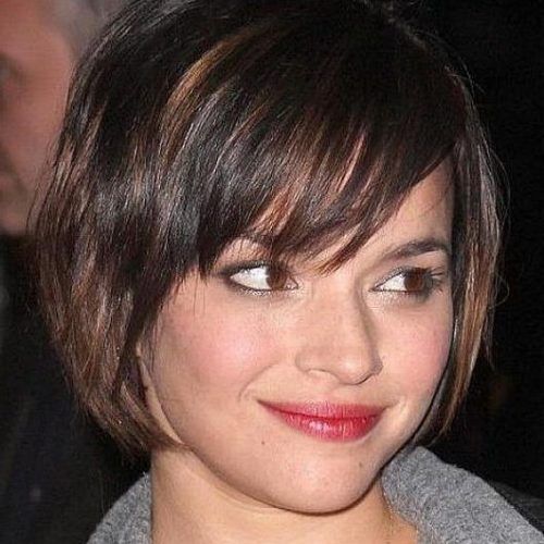 Short Haircuts For Round Faces Women (Photo 9 of 20)
