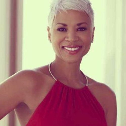 Short Hairstyles For Black Women With Gray Hair (Photo 2 of 20)